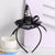 Halloween Headband Pumpkin Party Witch Hat Decorative Supplies Classic Spider Web Witch Hat Headband Hair Accessories