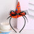 Halloween Headband Pumpkin Party Witch Hat Decorative Supplies Classic Spider Web Witch Hat Headband Hair Accessories