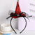 Halloween Headband Pumpkin Party Witch Hat Decorative Supplies Classic Spider Web Witch Hat Headband Hair Accessories