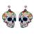 Halloween Pumpkin Ghost Acrylic Resin Earrings Wholesale