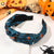 Halloween Retro Women's Color Block Printing Hair Band