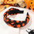 Halloween Retro Women's Color Block Printing Hair Band