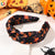 Halloween Retro Women's Color Block Printing Hair Band