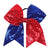 Halloween Simple Style Streetwear Kid'S Color Block Bow Knot Ribbon Sequins Bowknot Hair Tie