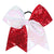 Halloween Simple Style Streetwear Kid'S Color Block Bow Knot Ribbon Sequins Bowknot Hair Tie