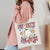 Halloween Unisex Canvas Smile Face Letter Ghost Basic Classic Style Square Open Canvas Bag