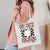 Halloween Unisex Canvas Smile Face Letter Ghost Basic Classic Style Square Open Canvas Bag