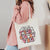 Halloween Unisex Canvas Smile Face Letter Ghost Basic Classic Style Square Open Canvas Bag