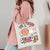 Halloween Unisex Canvas Smile Face Letter Ghost Basic Classic Style Square Open Canvas Bag