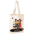 Halloween Unisex Medium Canvas Pumpkin Letter Streetwear Square Open Canvas Bag