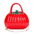 Halloween Women's Medium Pu Leather Pumpkin Streetwear Zipper Shoulder Bag Handbag Chain Bag