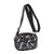 Halloween Women's Small Pu Leather Spider Web Skull Streetwear Zipper Crossbody Bag