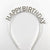 Happy Birthday Rhinestone Advanced Sense Party Party Atmosphere Photo Props Headband Headwear Women Wholesale