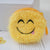 Harajuku Zipper Classic Cute Little Smiley Face Change Emoji Coin Bag Cute Plush Pendant Wholesale