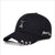 Hat Women's Korean Style Personality Chain Iron Ring Cap Student Children's Baseball Cap Spring And Summer Parent-Child  Sunshade