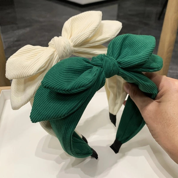 Headband Autumn And Winter Rabbit Ears Headband Female Face Washing Headband Internet Celebrity Hairpin Headdress High Skull Top Cute Bow Hairpin