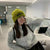 Heap Hat Autumn And Winter Knitted Hat Lengthened Hat Big Head Wool Hat Korean Style Cold-proof Warm-keeping Fashionable  Cold Hat