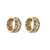 Fashion Geometric Plating Copper Zircon Copper Earrings