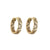 Fashion Geometric Plating Copper Zircon Copper Earrings