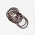 High Elastic Small Gold Beads  Headline Rope Women's Korean Style Simple Elastic Basic Hair Ring Rubber Tendon Payon Hair Rope Hair Ring