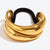 High-Grade  Hair Band Not Tight Hair High Elastic Stainless Steel Plated 18K Gold  Style Hair Rope For Women