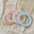 High-grade Telephone Line Hair Band Girls' Hair Tie Rope High Elastic Durable Rubber Band  New Hair Rope Hair Accessories