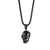 Hip-Hop Punk Streetwear Skull Stainless Steel Alloy Iron Plating Men'S Pendant Necklace