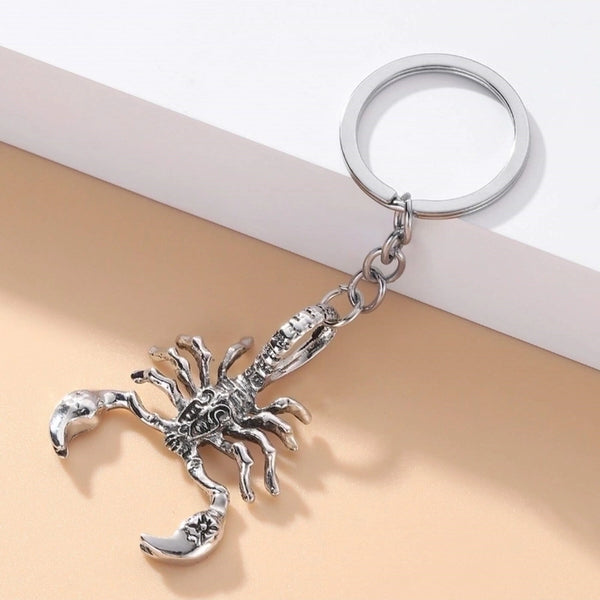 Hip-Hop Retro Scorpion Alloy Keychain