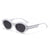 Hip-Hop Solid Color Ac Cat Eye Full Frame Glasses