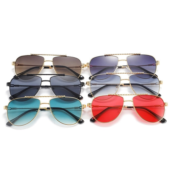 Hip-Hop Solid Color Pc Round Frame Full Frame Glasses