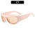 Hip-hop Ac Oval Frame Full Frame Women's Sunglasses