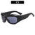 Hip-hop Ac Oval Frame Full Frame Women's Sunglasses