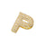 Hip-hop Classic Style Letter Copper Plating Inlay Zircon 18k Gold Plated Birthday Women's Charms