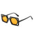 Hip-hop Fashion Pc Square Full Frame Men's Sunglasses