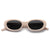 Hip-hop Fashion Streetwear Ac Oval Frame Full Frame Women's Sunglasses