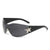 Hip-hop Fashion Streetwear Pc Square Frameless Women's Sunglasses