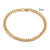 Hip-hop Geometric Stainless Steel Gold Plated Gold Plated Bracelets