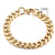 Hip-hop Geometric Stainless Steel Gold Plated Gold Plated Bracelets