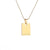 Hip-hop Geometric Stainless Steel Necklace