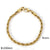 Hip-hop Geometric Stainless Steel Plating 18k Gold Plated Bracelets