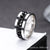 Hip-hop Geometric Stainless Steel Plating Rings