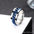 Hip-hop Geometric Stainless Steel Plating Rings