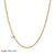 Hip-hop Geometric Stainless Steel Titanium Steel Chain 18k Gold Plated Necklace