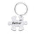 Hip-hop Letter Jigsaw Stainless Steel Printing Bag Pendant Keychain Necklace