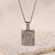 Hip-hop Letter Titanium Steel Plating Gold Plated Pendant Necklace