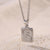 Hip-hop Letter Titanium Steel Plating Gold Plated Pendant Necklace