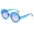 Hip-hop Modern Style Round Pc Round Frame Full Frame Women's Sunglasses