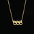 Hip-hop Number Stainless Steel Necklace Plating Stainless Steel Necklaces