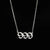 Hip-hop Number Stainless Steel Necklace Plating Stainless Steel Necklaces