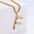 Hip-hop Polished Plating 18k Gold Stainless Steel Alphabet Pendant Wholesale